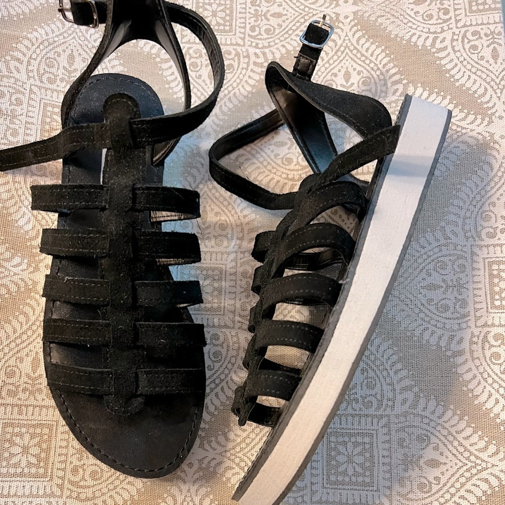 Steve Madden Danielle Suede Gladiator Sandal - size 8 NEW